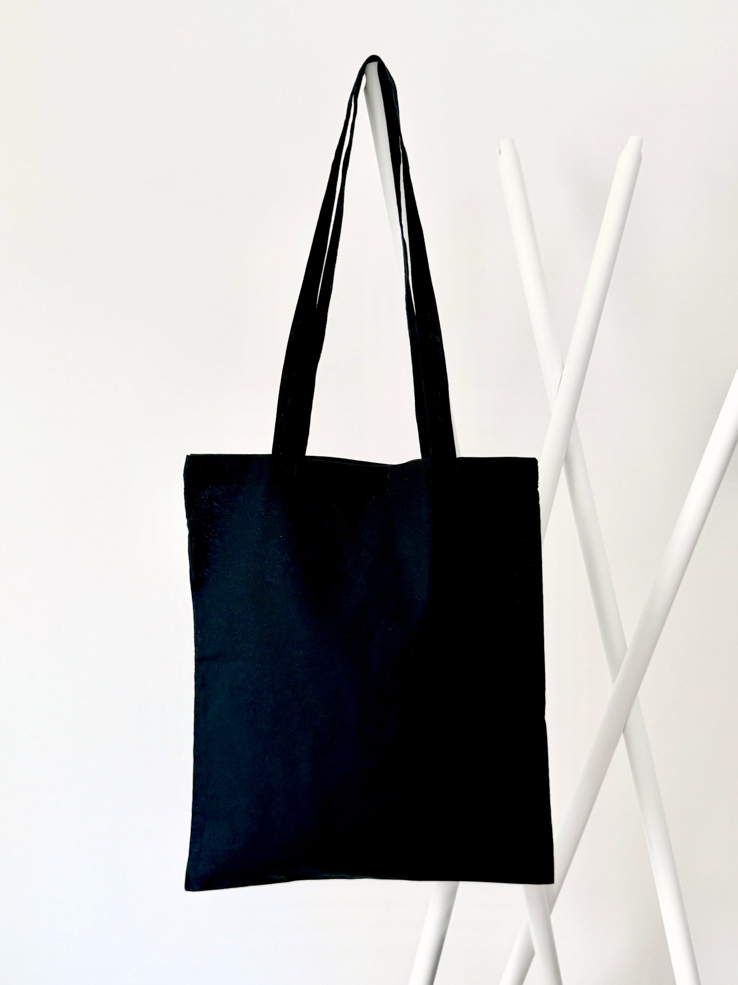 Black Bunny Tote Bag