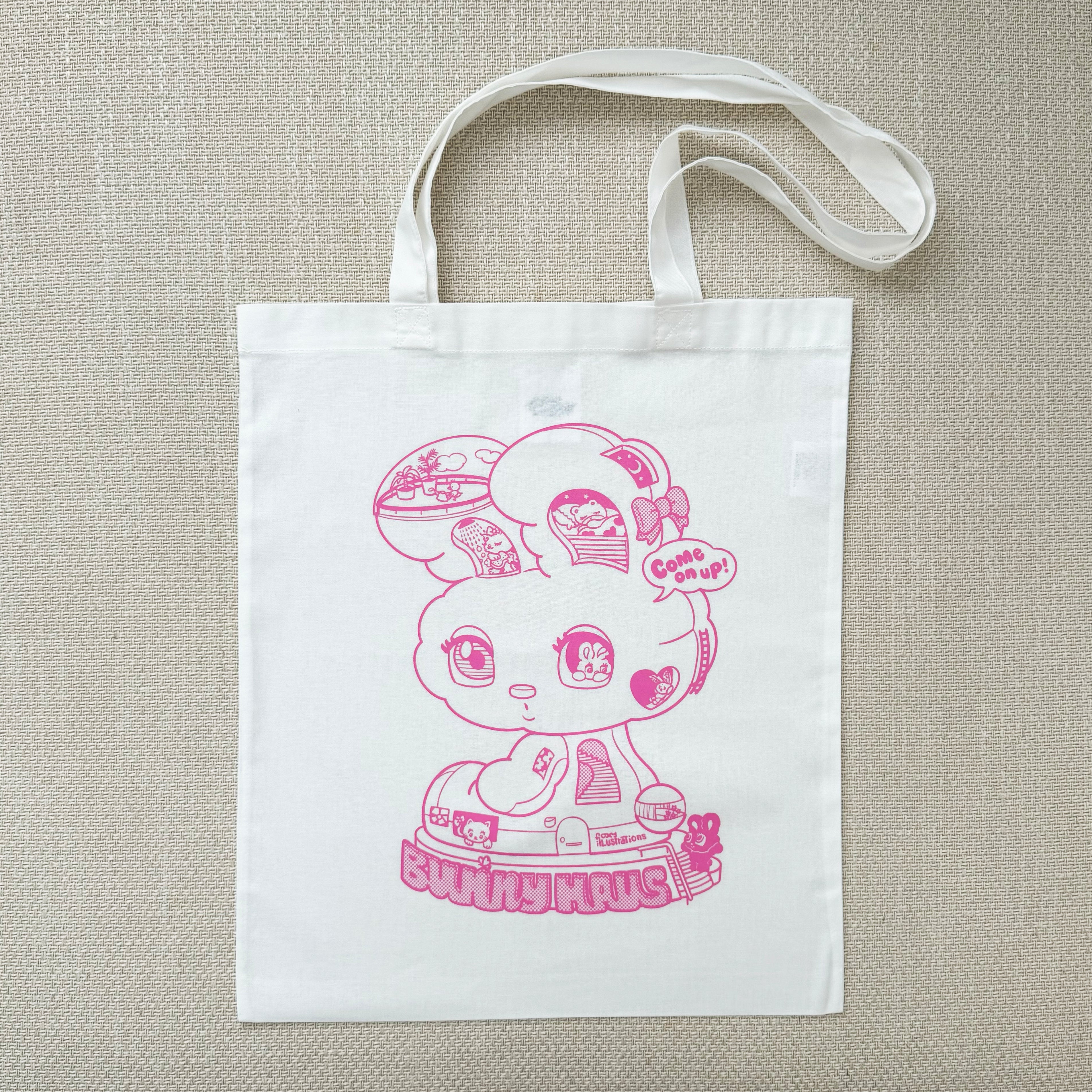 Bunnyhaus Tote Bag – foxy illustrations online