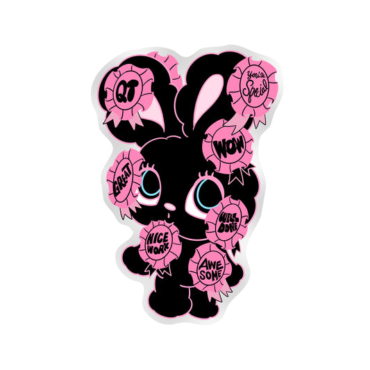 WELLDONE! BLACK BUNNY Sticker