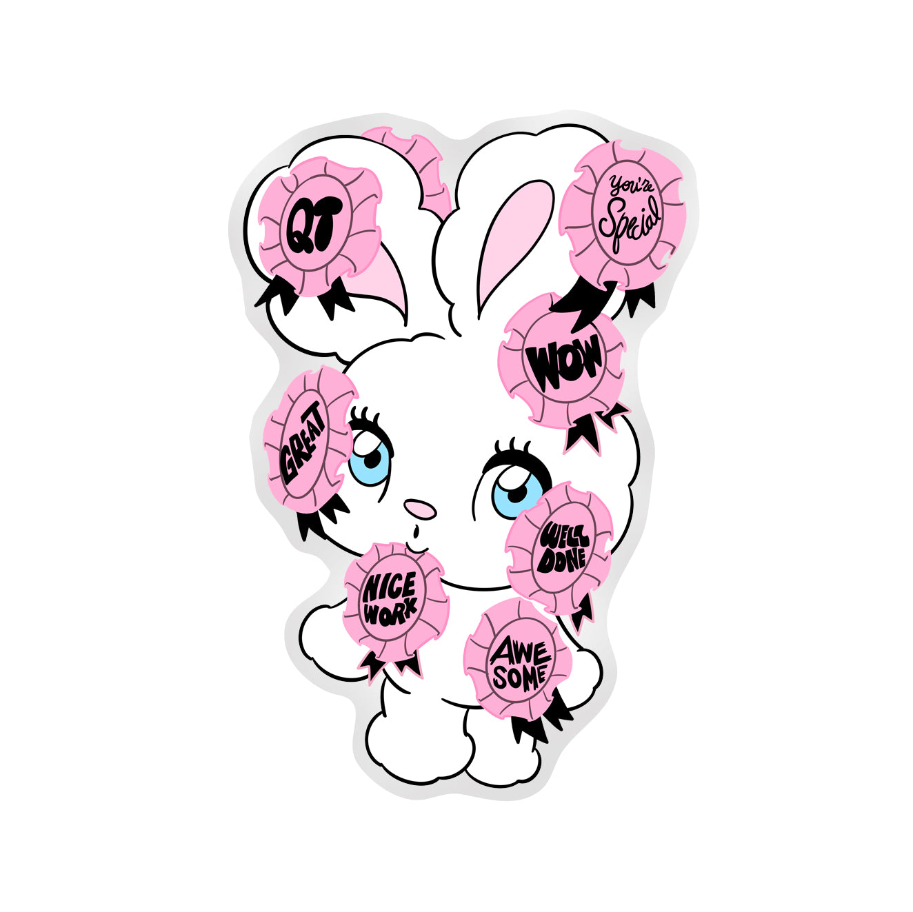 WELLDONE! BUNNY Sticker