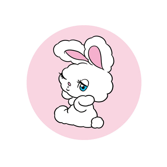 DELULU BUNNY Pin Button(56㎜)