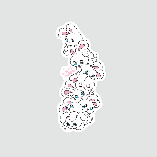 Stackable BUNNIES Sticker(SMALL)